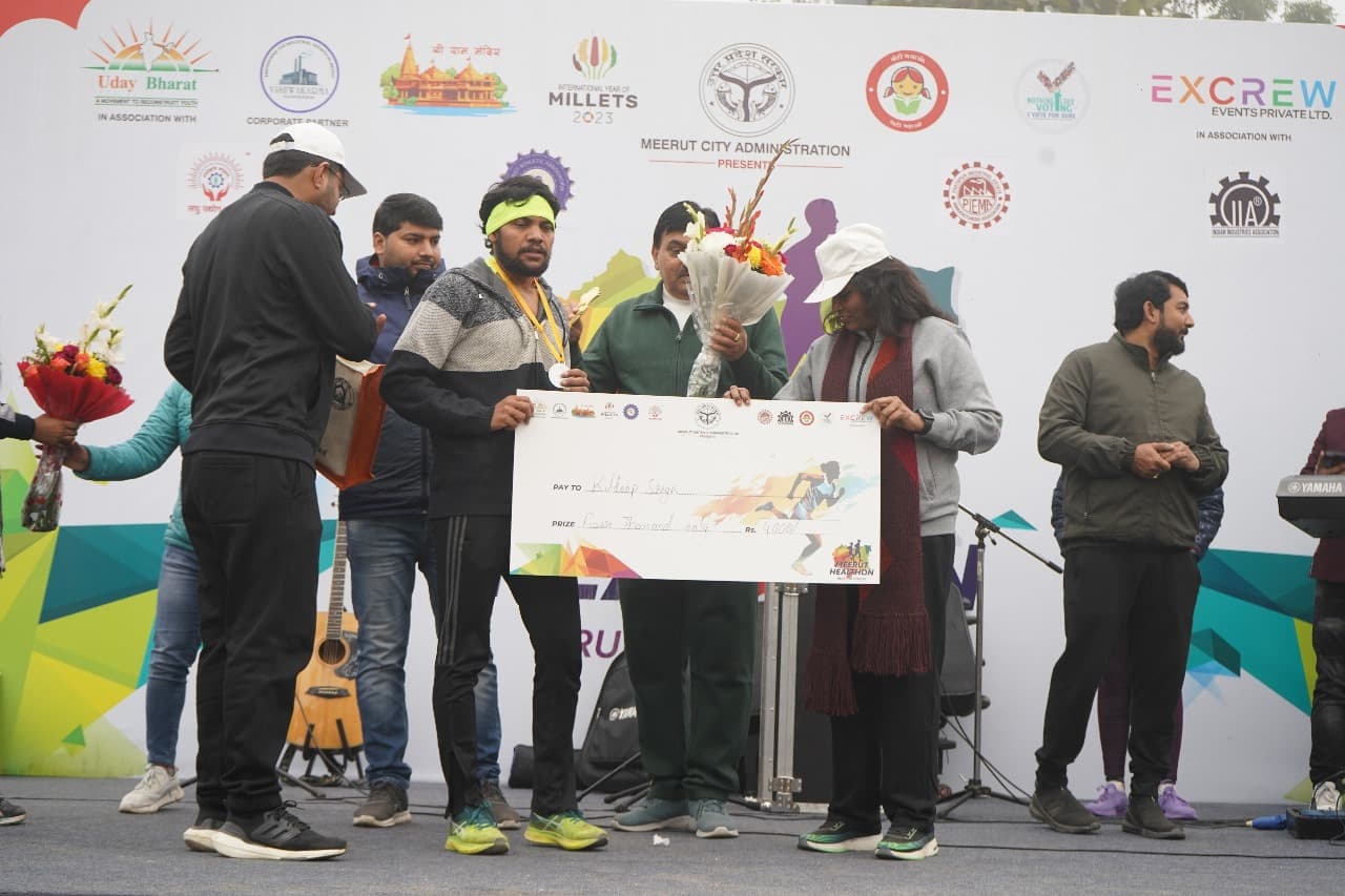 Meerut Healthon 5KM. Running
